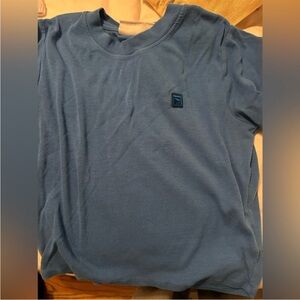 Blue Crew Neck Shirt